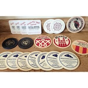 Leinenkugel's WI Horny Toad Cave Creek AZ Advertising Coaster Lot Of 19 See Desc